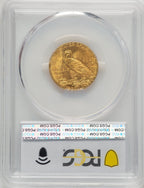 1909 $5 Indian Half Eagle PCGS MS65 (778254006)