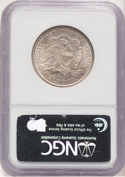 1870-S 50C Seated Half Dollar NGC MS65 (778256005)