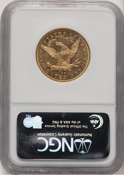1880-CC $10 CAC Liberty Eagle NGC AU58