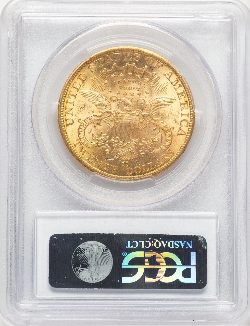 1884-CC $20 CAC Liberty Double Eagle PCGS MS62
