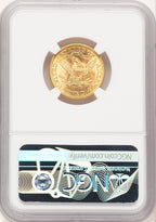 1902 $5 Liberty Half Eagle NGC MS66+