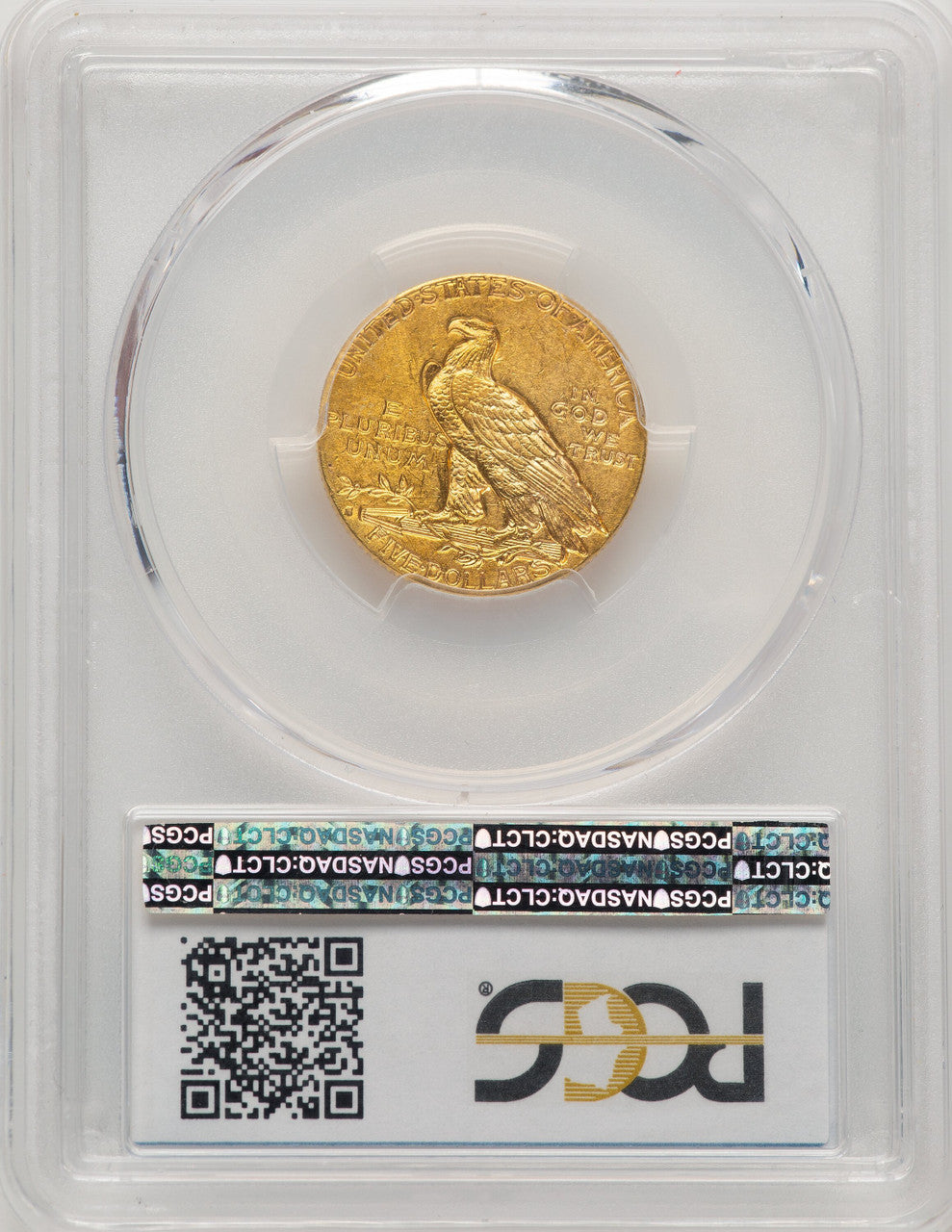 1910-S $5 CAC Indian Half Eagle PCGS MS62