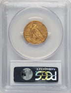 1914-S $5 CAC Indian Half Eagle PCGS MS62