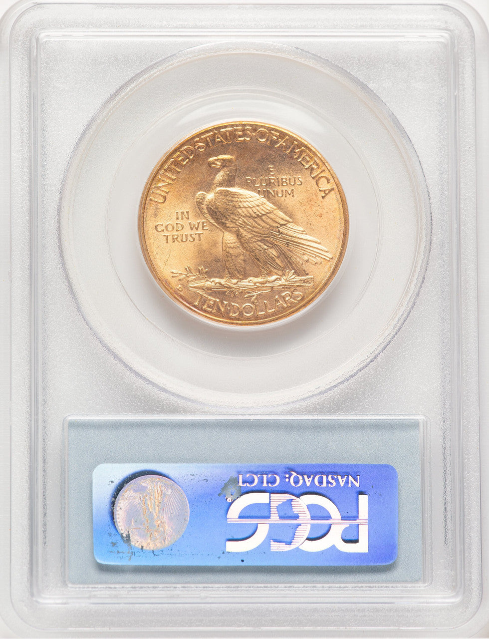 1910-D $10 Indian Eagle PCGS MS65 (778256049)