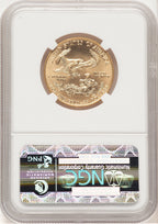 1996 Gold Eagle 1/2 oz Brown Label NGC MS69