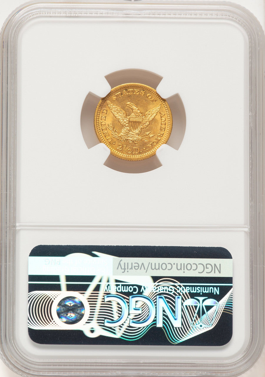 1906 $2.50 Liberty Quarter Eagle NGC MS66 (778282008)