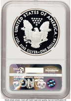 2012-S Proof Silver Eagle Coin & Currency Set 1 oz John Reagan Bust Art NGC PF70 Mercanti
