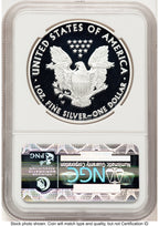 2014-W Proof Silver Eagle 1 oz FR Eagle Label NGC PF70