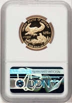2017-W Proof Gold Eagle 1/2 oz 2020 West Point Mint Hoard Reagan Bust Art NGC PF70