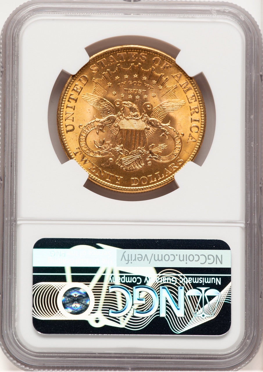 1904 $20 Liberty Liberty Double Eagle NGC MS66+