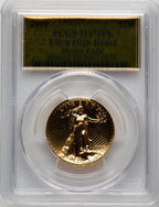 2009 G$20 Ultra High Relief PL Gold Foil PCGS MS70