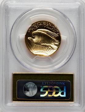2009 G$20 Ultra High Relief PL Gold Foil PCGS MS70