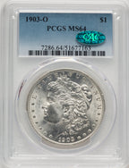 1903-O CAC Morgan Dollar PCGS MS64