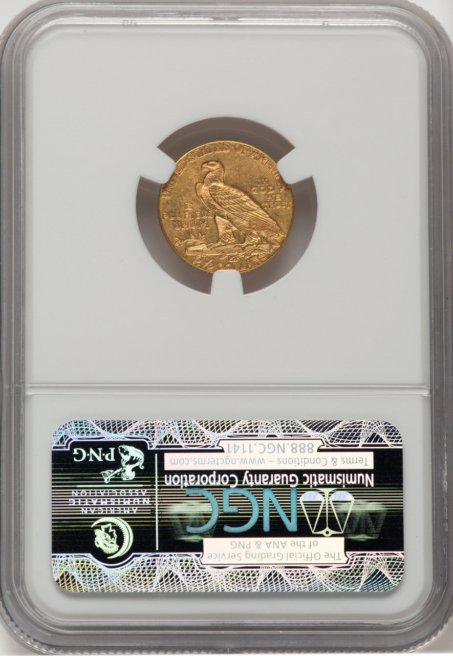 1912 $2.50 Indian Quarter Eagle NGC MS61 (778392021)