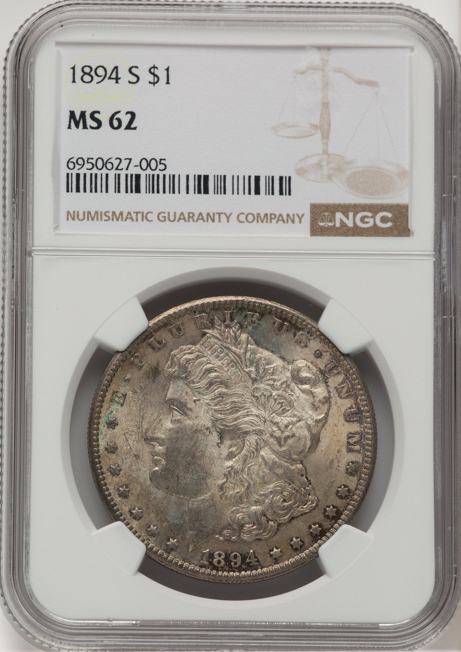 1894-S Morgan Dollar NGC MS62 (778392040)