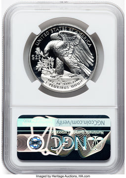 2021-W Palladium Eagle 1 oz FDI Mike Castle NGC PF70 (778428056)