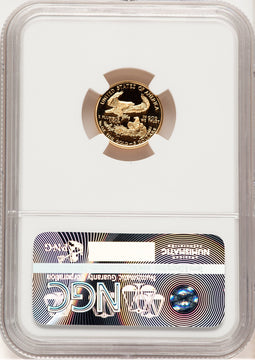 1994-W Proof Gold Eagle 1/10 oz Brown Label NGC PF70