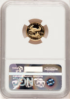 1994-W Proof Gold Eagle 1/10 oz Brown Label NGC PF70