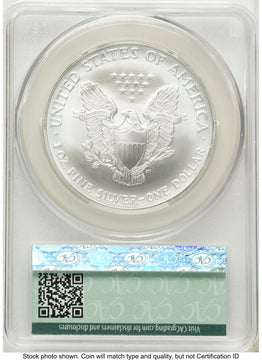 2004 Silver Eagle Non Designation CACG MS70
