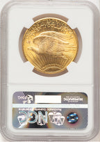1924 $20 Saint Saint-Gaudens Double Eagle NGC MS65+ (778531031)
