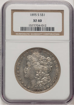 1895-S Morgan Dollar NGC XF40