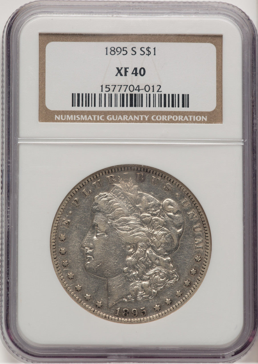 1895-S Morgan Dollar NGC XF40