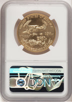 2020-W Burnished Gold Eagle 1 oz FR West Point Star Label NGC MS70