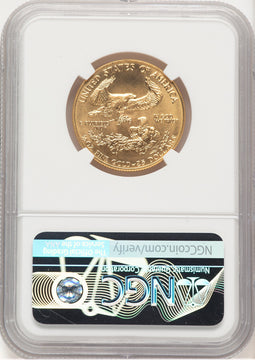1986 Gold Eagle 1/2 oz Don Everhart NGC MS69