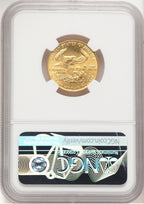 1987 Gold Eagle 1/4 oz Don Everhart NGC MS69