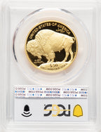 2013-W Proof Gold Buffalo 1 oz Blue Gradient PCGS PR70