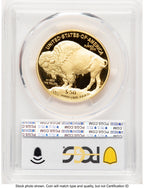 2015-W Proof Gold Buffalo 1 oz Blue Gradient PCGS PR70