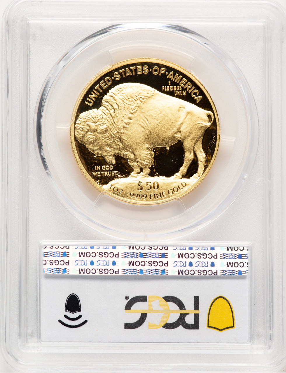 2017-W Proof Gold Buffalo 1 oz Blue Gradient PCGS PR70