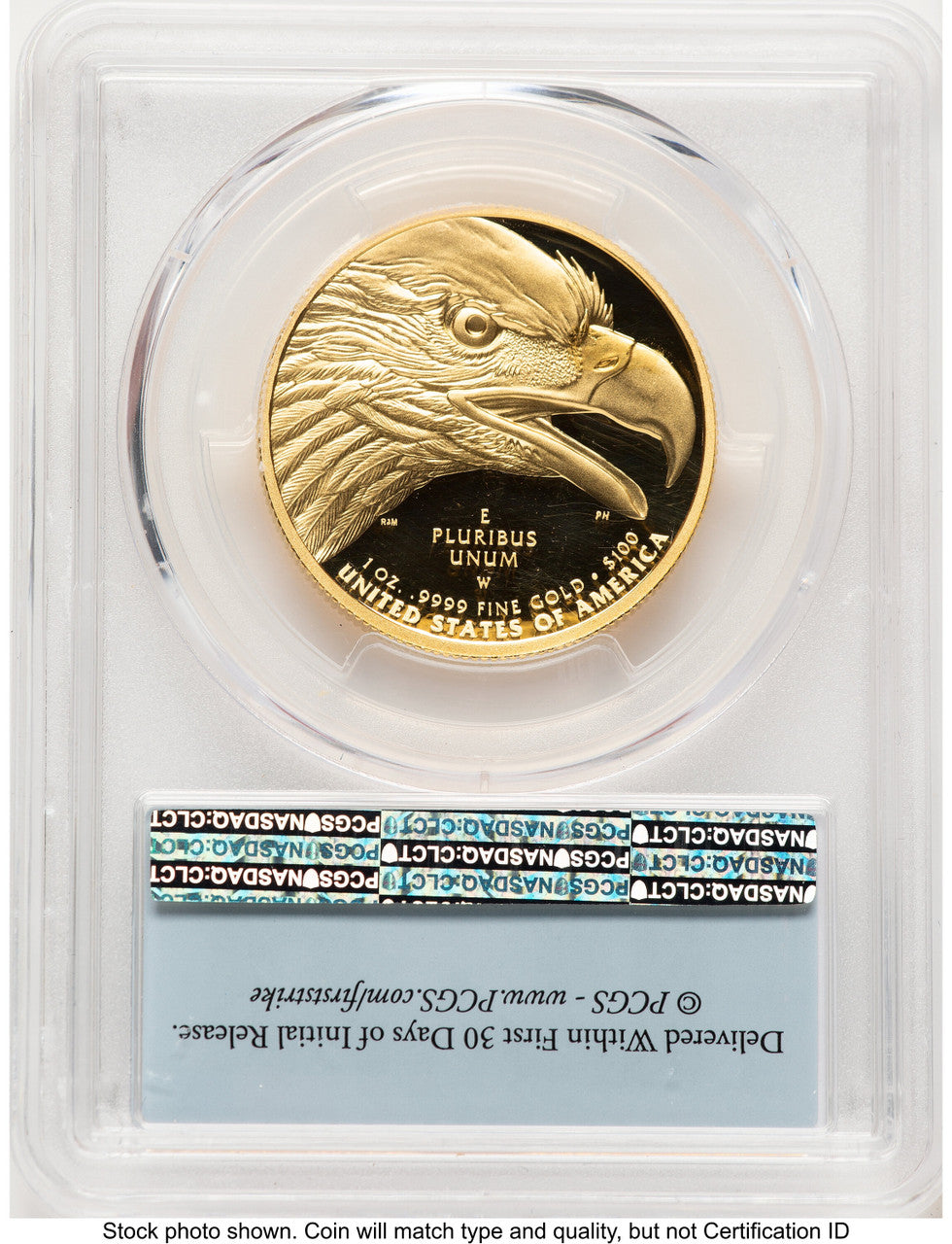 2021-W G$100 American Liberty High Relief FS Flag PCGS PR69