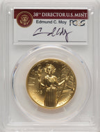 2015-W G$100 American Liberty High Relief FS PCGS MS70 Ed Moy