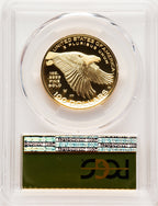 2017-W G$100 American Liberty High Relief FDI Gold Foil PCGS PR70