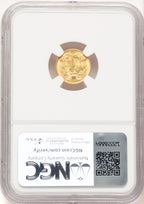 1874 G$1 Gold Dollar NGC MS64 (778676012)