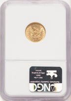 1853 $2.50 Liberty Quarter Eagle NGC MS62 (778750008)