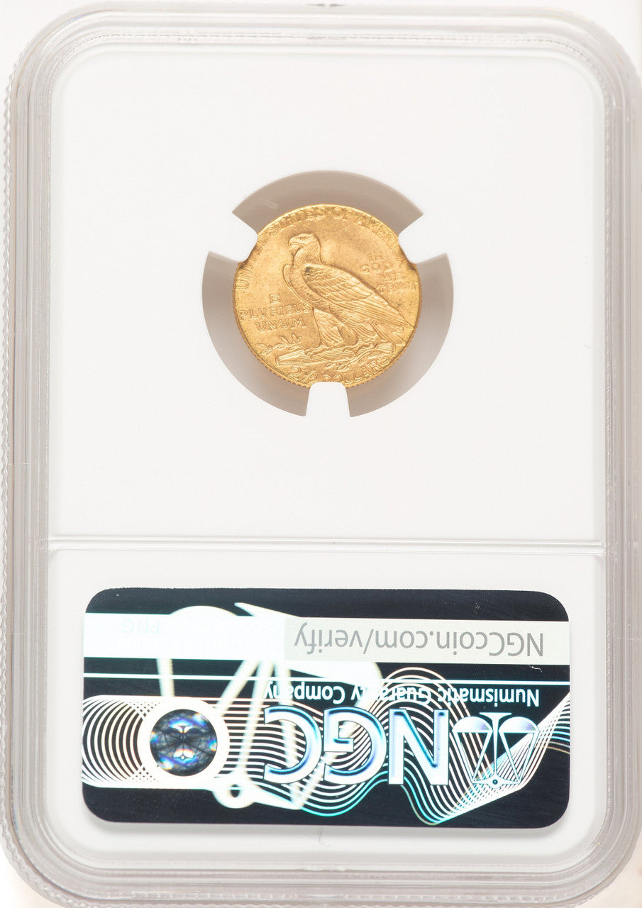 1909 $2.50 Indian Quarter Eagle NGC MS64 (778750021)