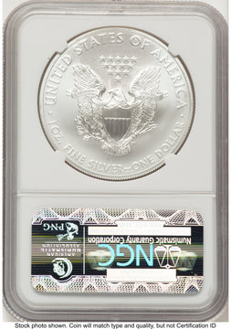 2012-(S) Silver Eagle FR American Liberty Series Label NGC MS70