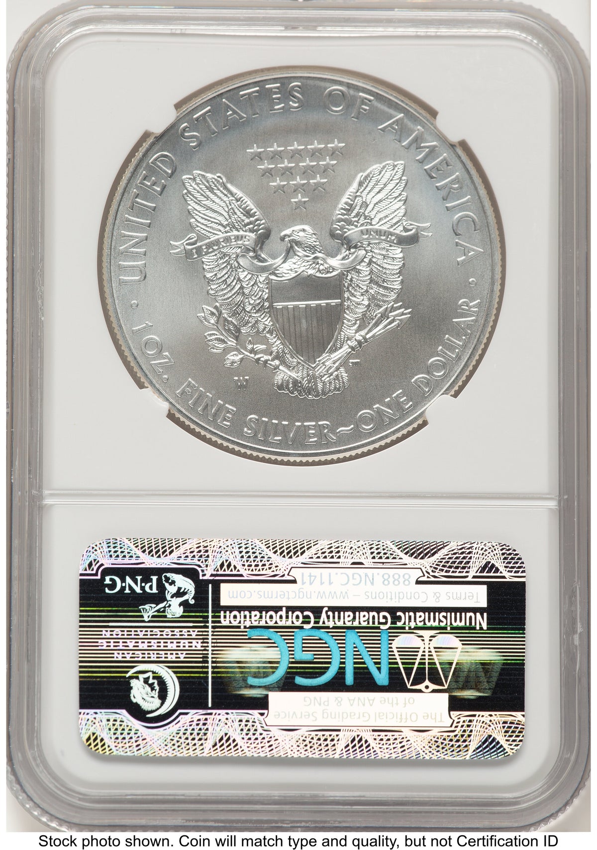 2012-W Burnished Silver Eagle 1 oz FR West Point Star Label NGC MS70