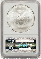 2013-(S) Silver Eagle FR San Francisco Bridge Label NGC MS70