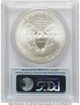 2014-(S) Silver Eagle FS Flag PCGS MS70