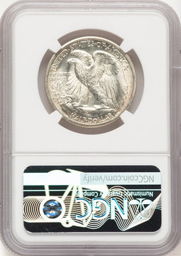 1942-S 50C Walking Liberty Half Dollar NGC MS67 (778782001)