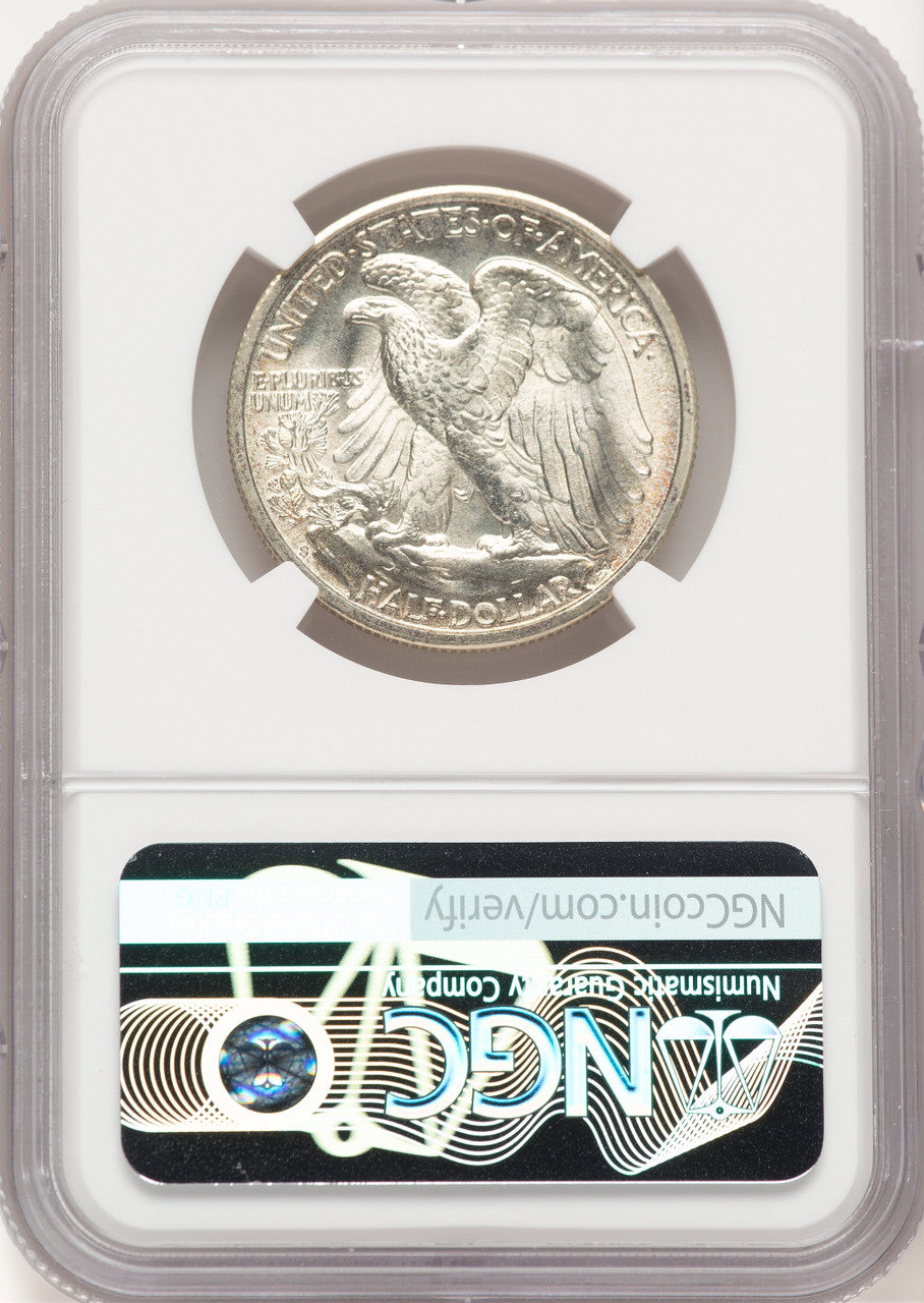 1942-S 50C Walking Liberty Half Dollar NGC MS67 (778782001)