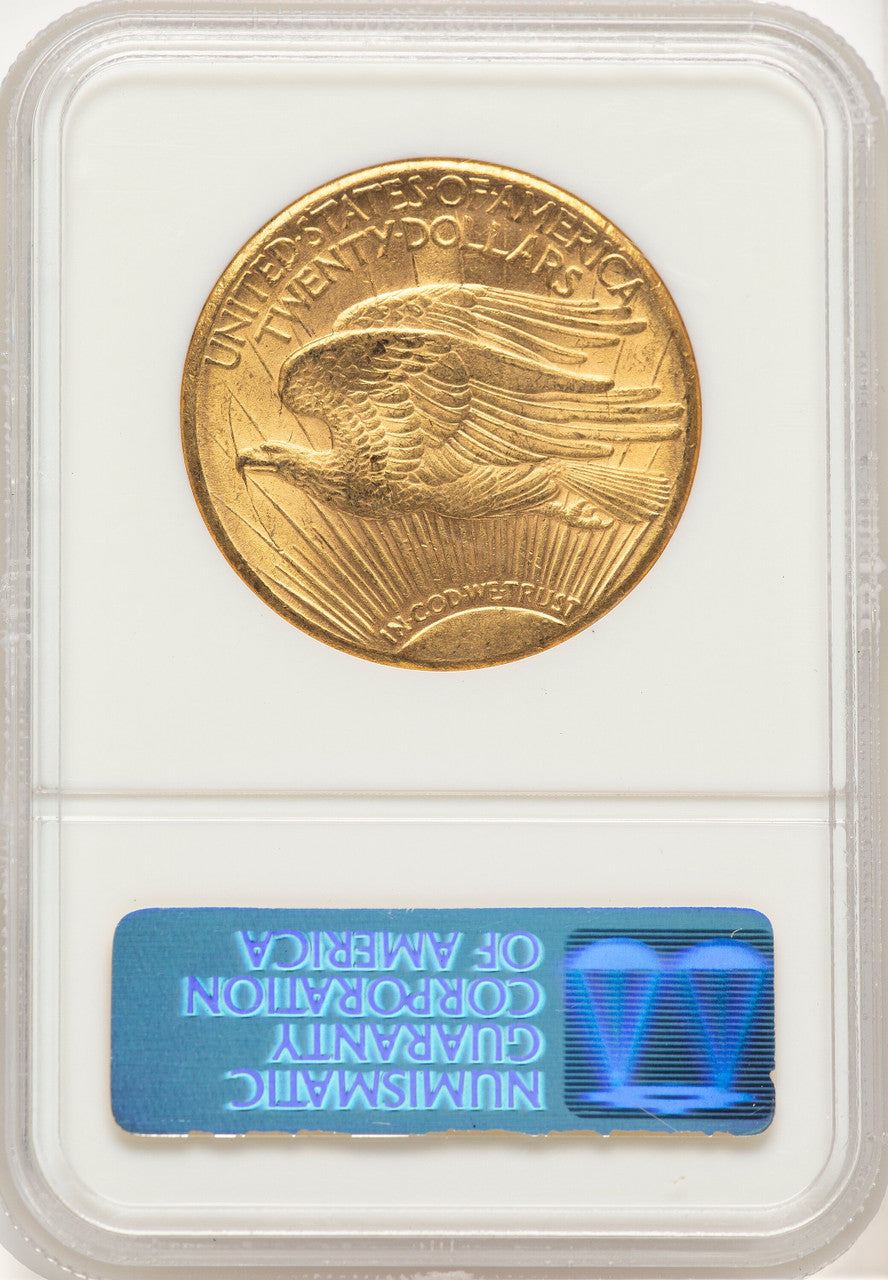 1925-S $20 Saint-Gaudens Double Eagle NGC MS62