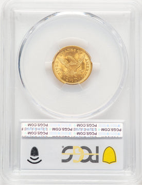 1901 $2.50 Liberty Quarter Eagle PCGS MS65