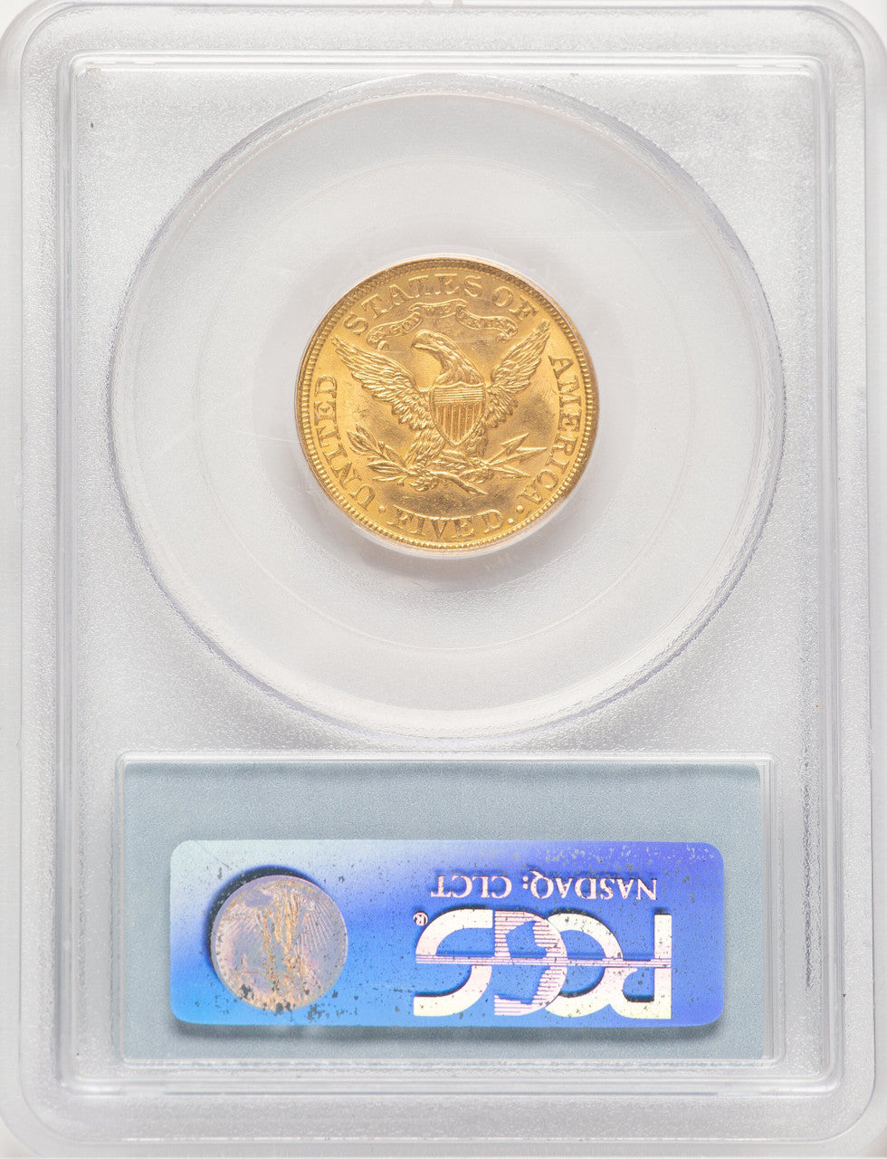 1907 $5 Liberty Half Eagle PCGS MS65