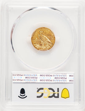 1911-D $2.50 Indian Quarter Eagle PCGS AU50