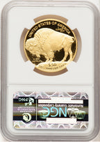 2010-W Proof Gold Buffalo 1 oz ER Blue NGC MS70