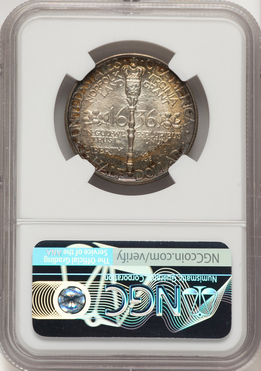 1936 50C Norfolk Commemorative Silver NGC MS67 (778892015)